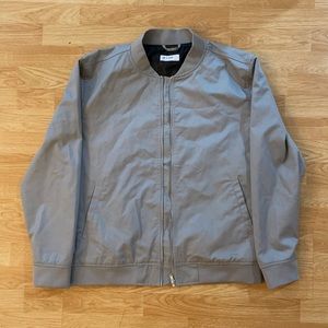 Grey Bomber Jacket